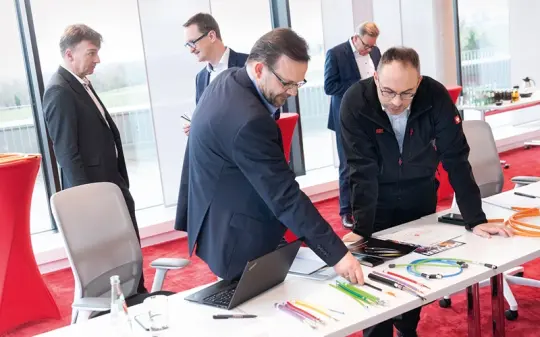 Cables and wires are like a nervous system for industrial automation: When required, they transmit signals, data and power.