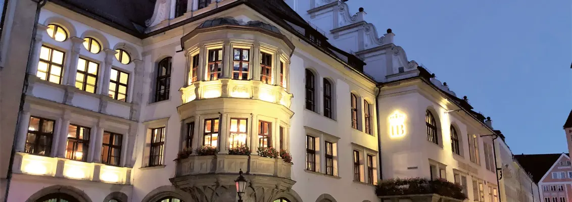 Hofbräuhaus in München von außen