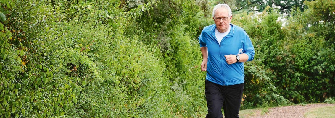 Horst Kappler running