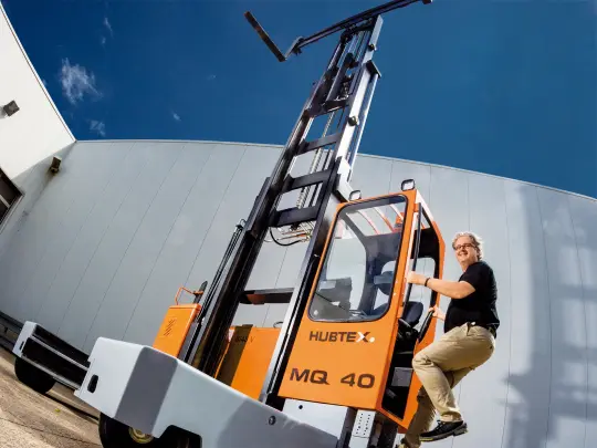 special forklift from hubtex