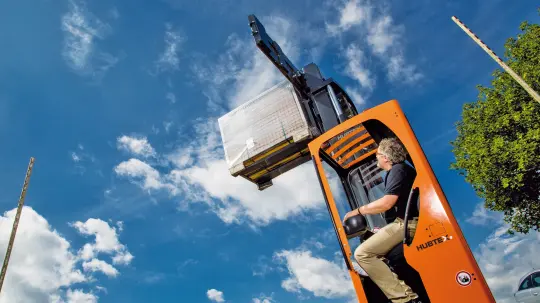 Forklift from hubtex