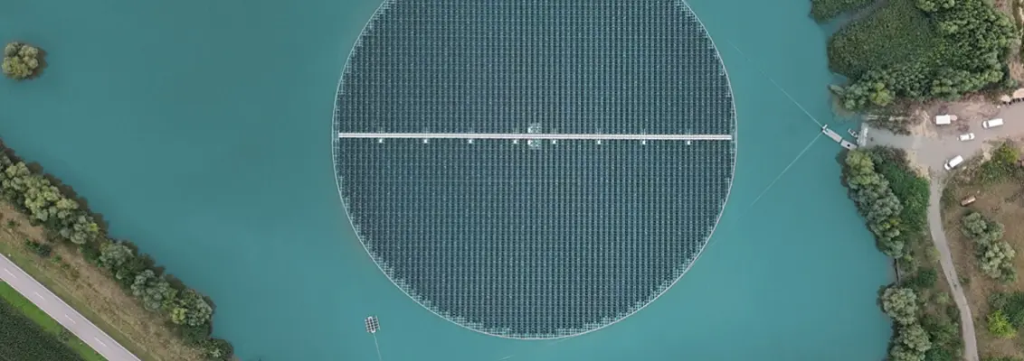 Photovoltaikinsel in Sachsen-Anhalt