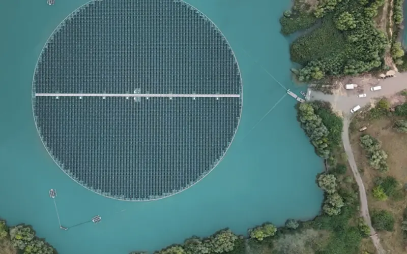 Photovoltaikinsel in Sachsen-Anhalt