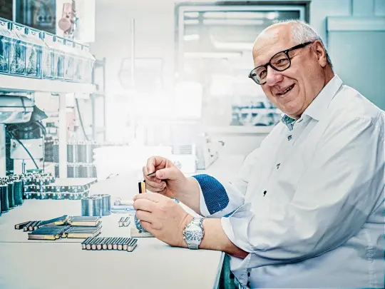 Thomas Graudenz am Tisch