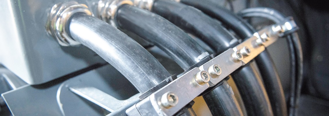 material handling machines close up