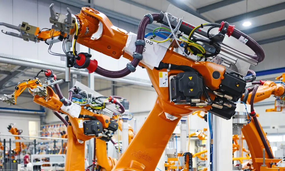 Thử nghiệm dây chuyền lắp ráp tại xưởng Prowin ở Hauzenberg, Lower Bavaria.