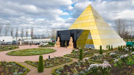 Haus in Pyramidenform