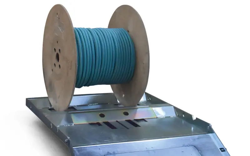 Cable drum on the TROMSTOP 